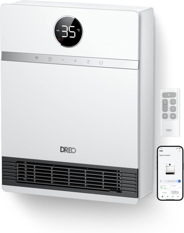 Dreo Smart Wall Convector - 2000 W Heater with Alexa - Image 1