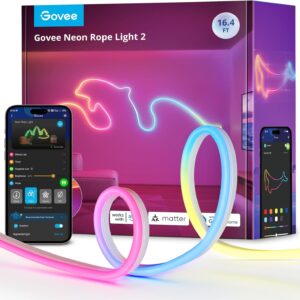 Govee Neon LED Strip Light - Персонализируемо осветление - Image 1