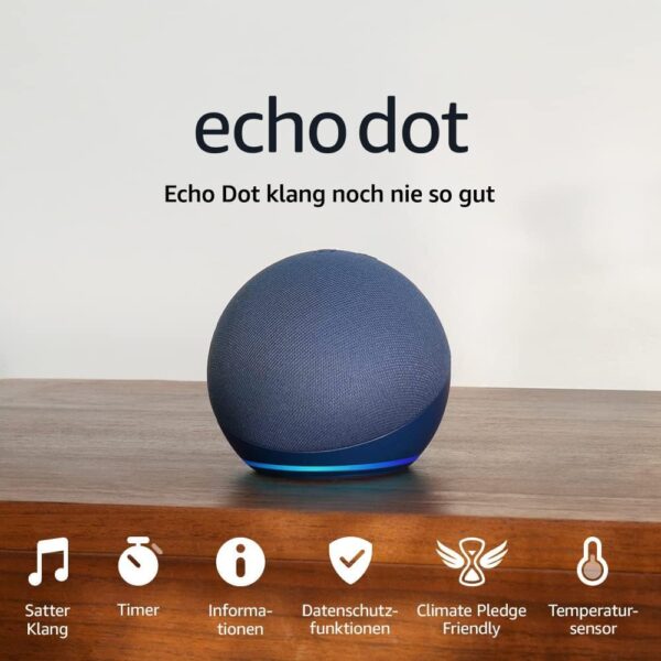 Echo Dot (ново поколение) умна тонколона с Alexa - Image 1