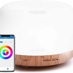 Asakuki Alexa Aroma Diffuser 500 ml - Smart and Stylish - Image 1