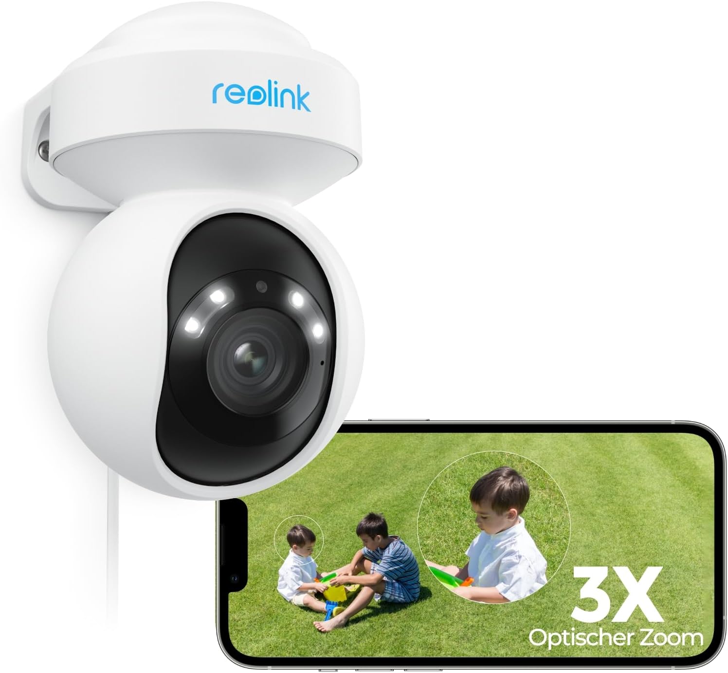 Reolink E1 Outdoor Pro: 4K PTZ Камера с Wi-Fi 6 - Image 1