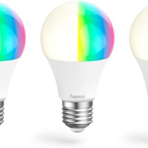 Умен комплект лампи Hama WLAN LED E27 (3 броя) - Image 1