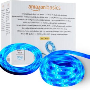 Умен LED лента Amazon Basics 5M RGBW за Alexa - Image 1