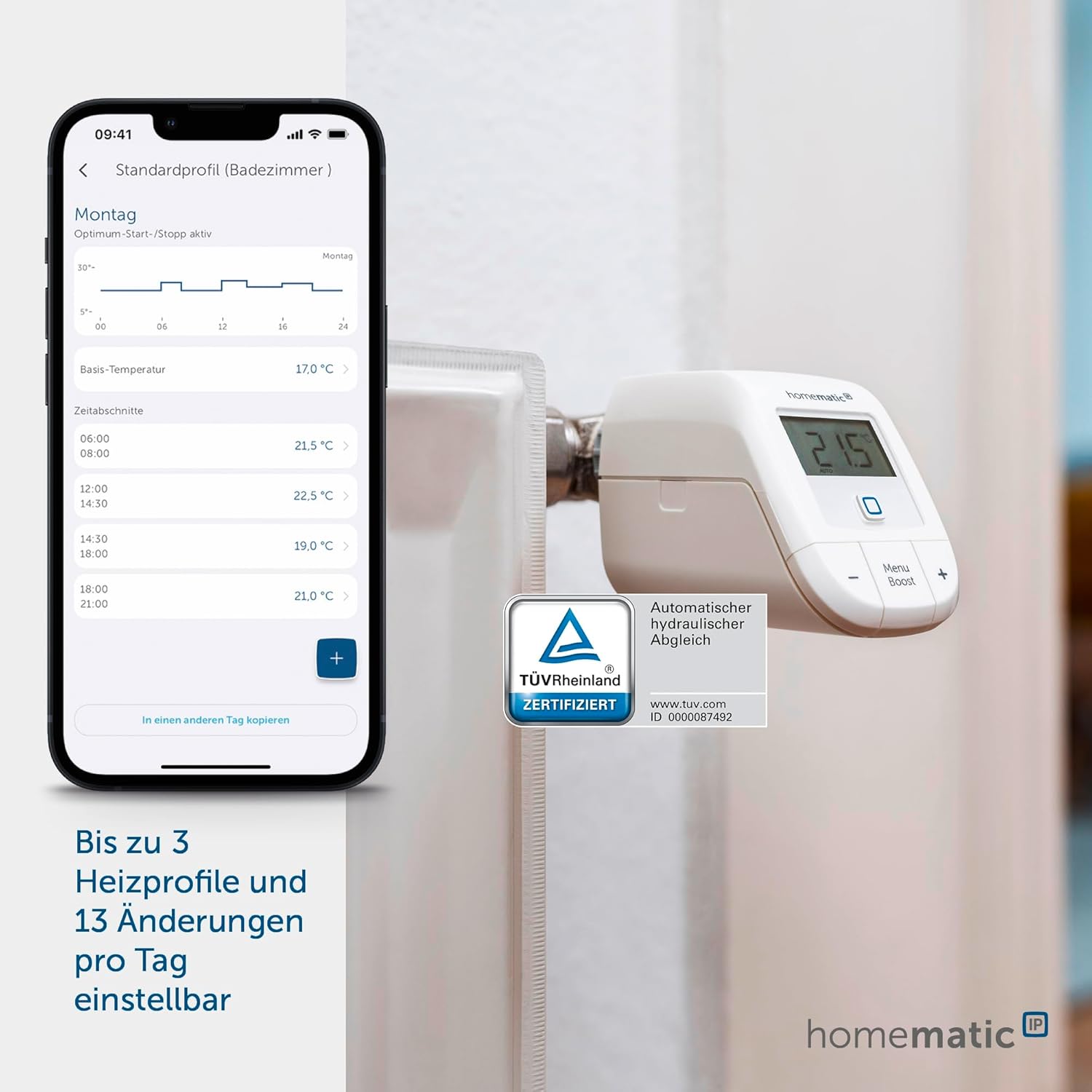 Интелигентен термостат Homematic IP за радиатори - Image 2