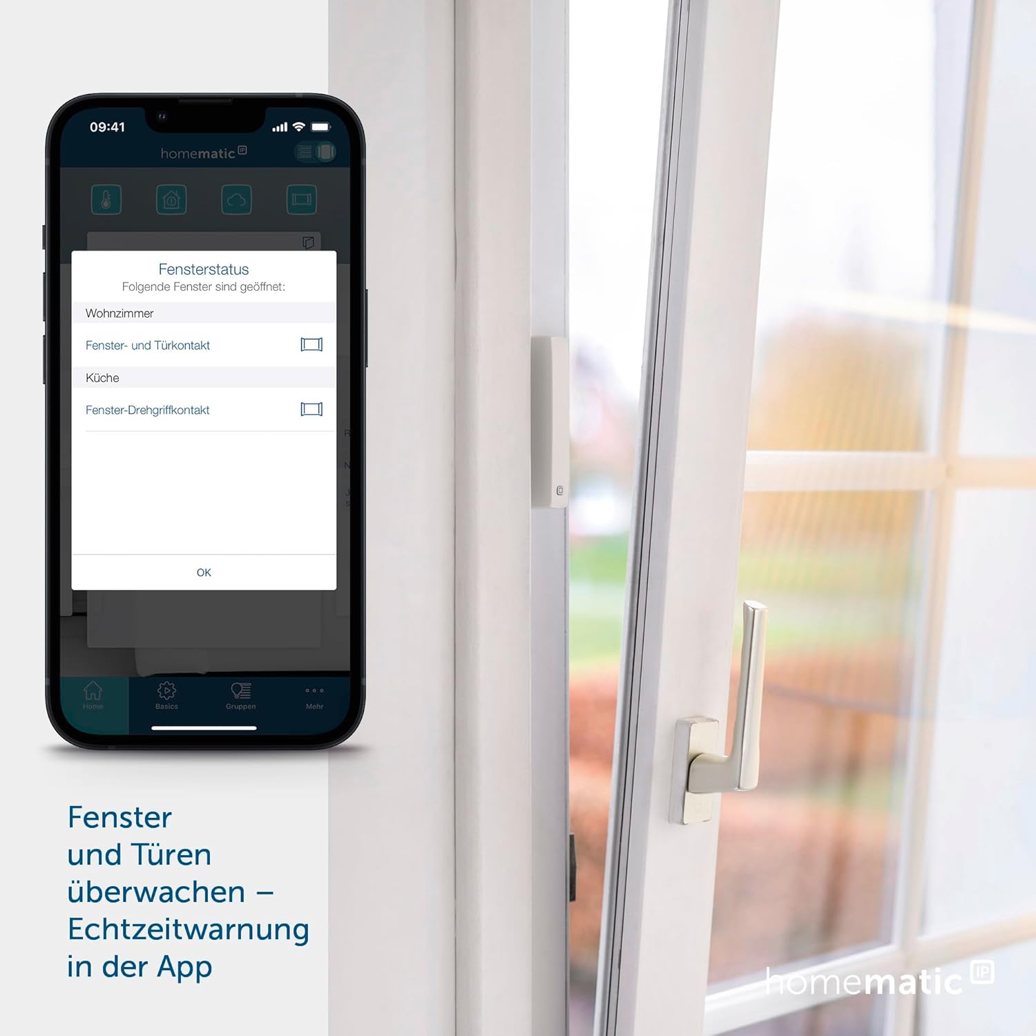 Homematic IP Умен сензор за прозорци и врати - Image 2