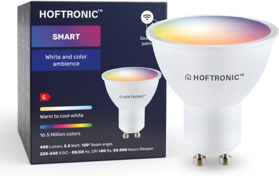 HOFTRONIC - 10 интелигентни LED спот лампи GU10 - Image 2