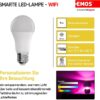 EMOS GoSmart RGB LED лампа - Пакет от 3, E27, Димируема - Image 2