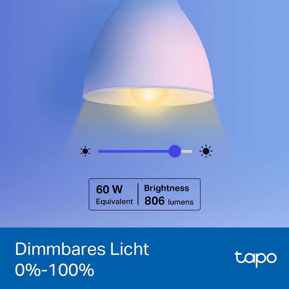 Умна крушка TP-Link Tapo L530E WiFi, многоцветна - Image 3