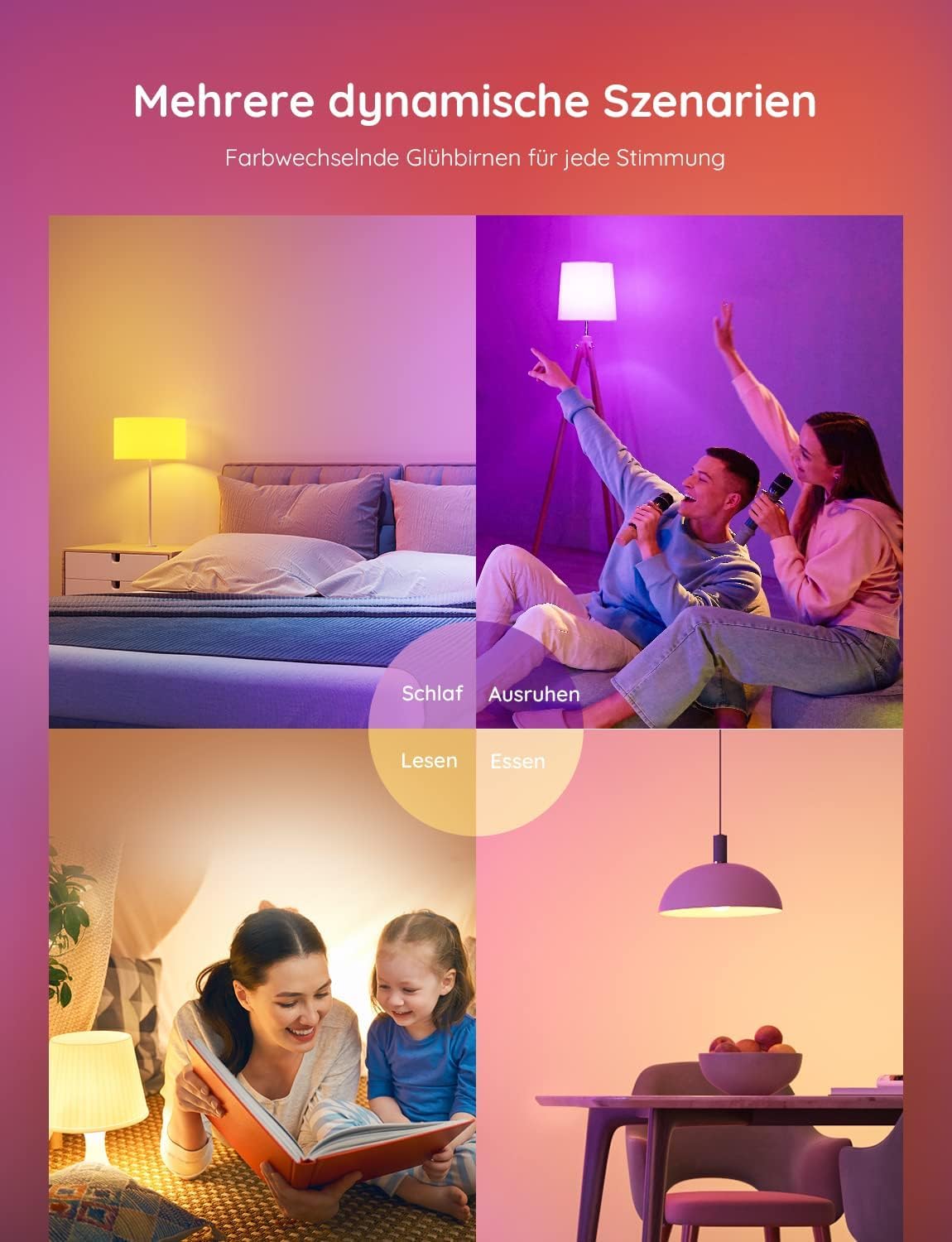 Govee Smart LED крушка E27 с 16 милиона цвята - Image 4