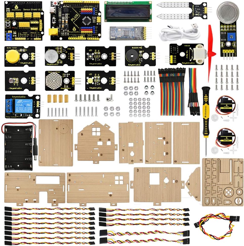 KEYESTUDIO Smart Home Kit за Arduino - Пълен комплект - Image 6